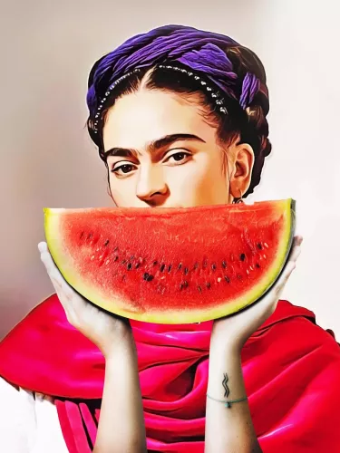Watermelon Frida 120x180 cm