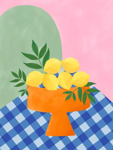 MONDiART Lemon Love  80x120 cm (106141)
