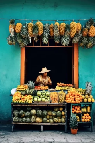 MONDiART Mexican life 120x180 cm (106157)
