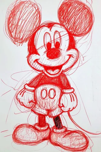 MONDiART I'm Mickey 120x180 cm (106172)