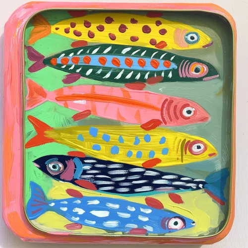 MONDiART Crowded House  100x100 cm (106185)