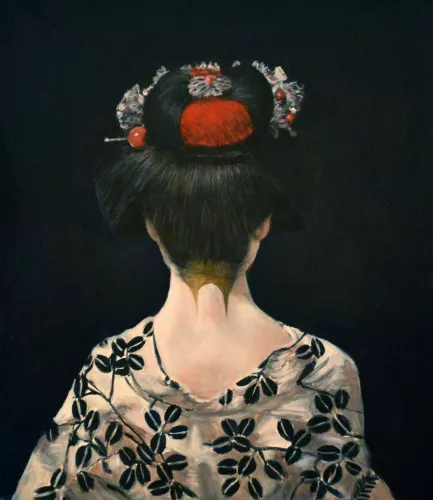MONDiART Japanala x Geisha  80x80 cm (106294)