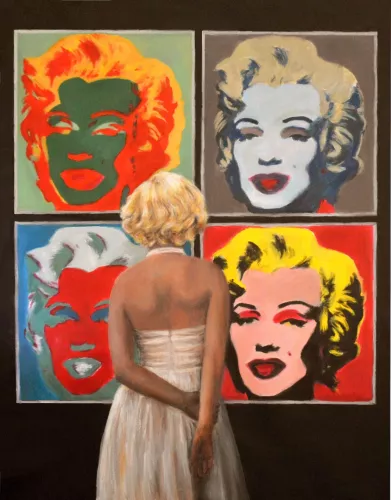 MONDiART Looking at Warhol x Monroe 120x180 cm (106298)