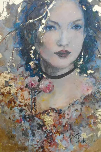 Woman Gold 120x180 cm