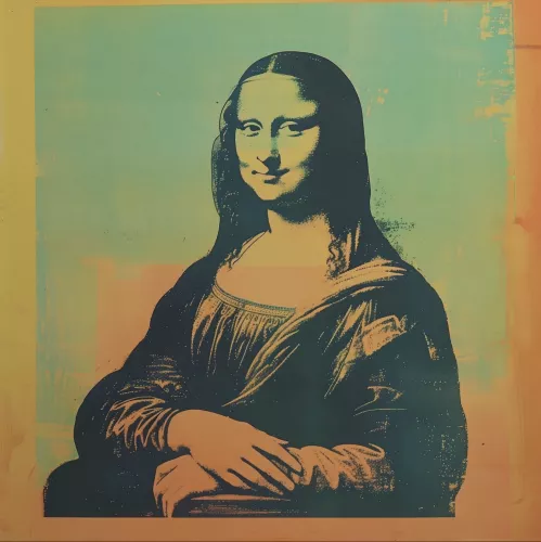 MONDiART Mona Lisa Modern  100x100 cm  (106342)
