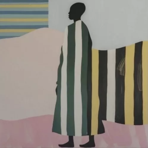 MONDiART Man In Stripes  80x80 cm (106396)