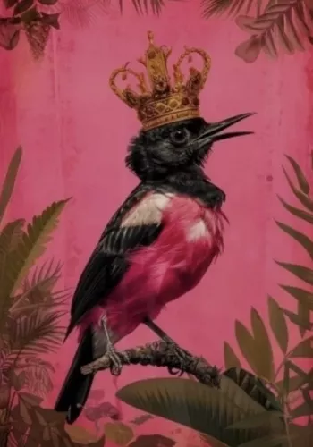 Prince bird 120x180 cm