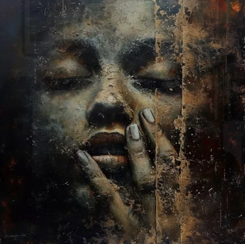 Silence  80x80 cm