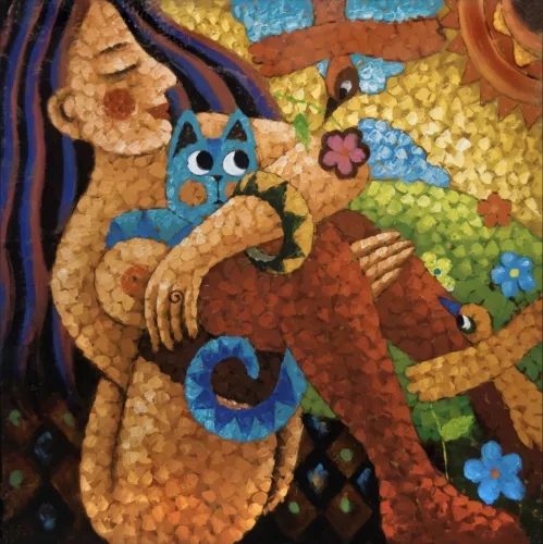 MONDiART Embrace  120x120 cm (106601)