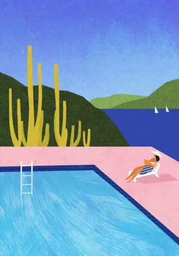 Still water  80x120 cm