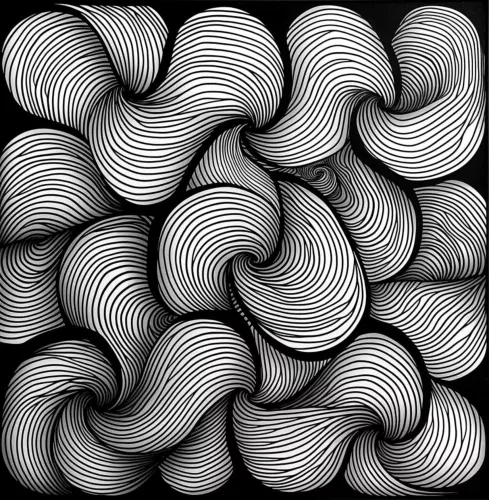 MONDiART Follow the line 120x120 cm (106790)