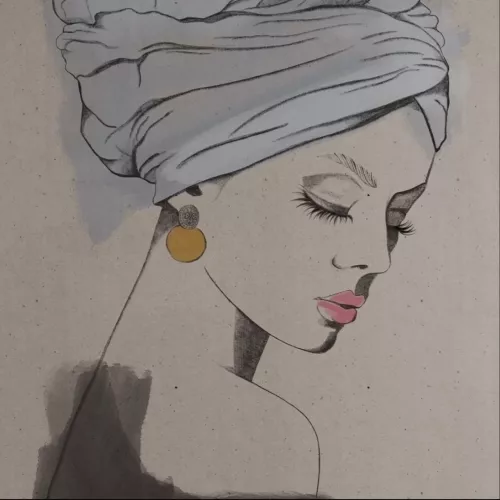 Babette  120x120 cm
