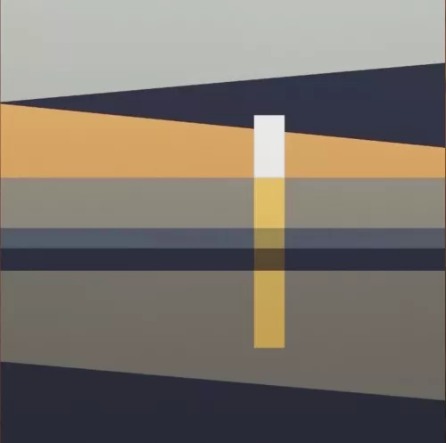 Coast 3  120x120 cm