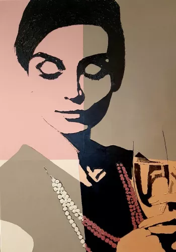 Champagne 80x120 cm