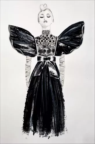 Victor the wolve  120x180 cm
