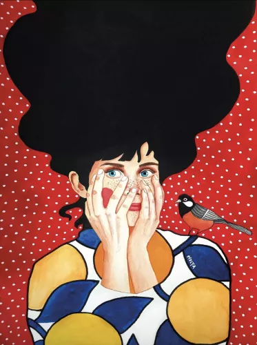 To be invisible 120x180 cm