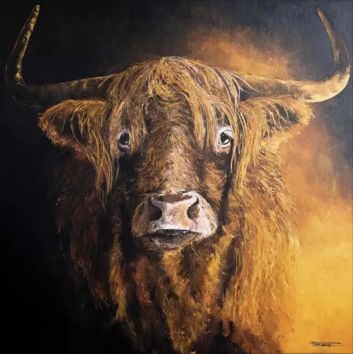 Charming Hairday 80x80 cm