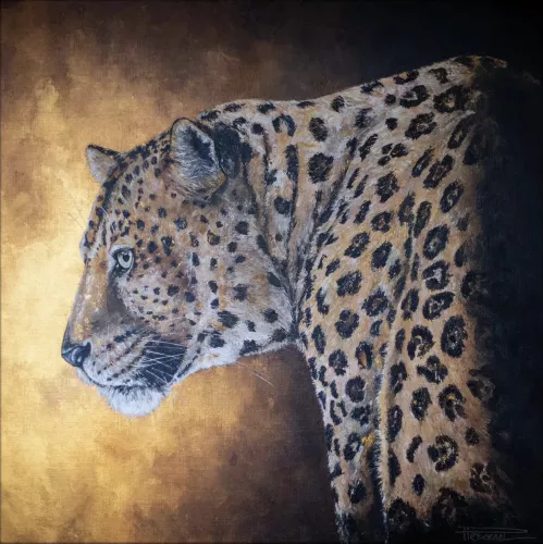 Rising Sun  100x100 cm
