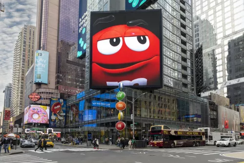 MONDiART M&M Red - New York  120x180 cm (107358)