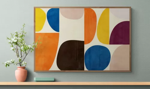 MONDiART Dots and stripes  80x120 cm (107365)