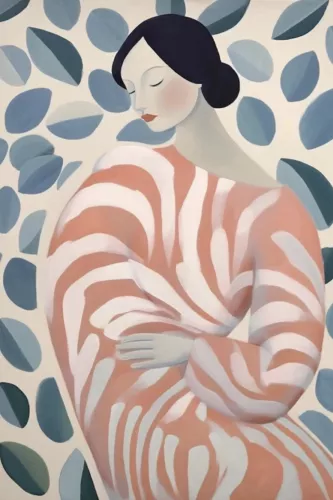 MONDiART Abstract woman 2  120x180 cm (107370)