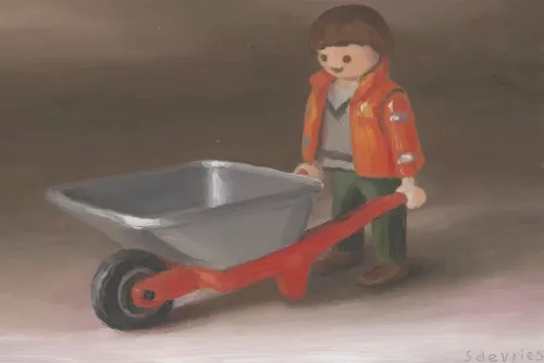 MONDiART Playmobil walking  80x120 cm (107394)