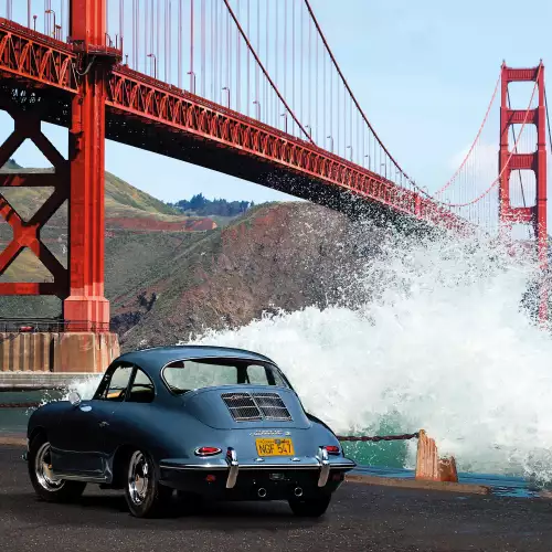 Under the Golden Gate Bridge 