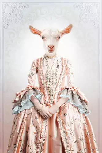 MONDiART Royal lady goat  (101573)