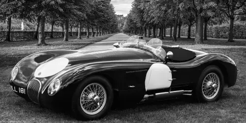 MONDiART Vintage roadster in park  (101846)