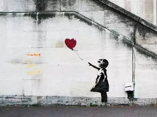 MONDiART Girl with balloon - Banksy  (102082)