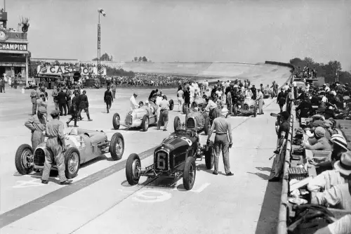 Grid at French Grand Prix 