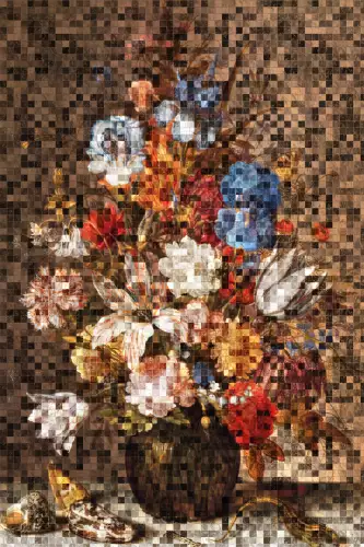 Flowers Pixels 