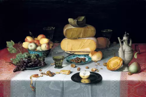 Still life cheeses 