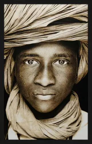 MONDiART 115/185 Tuareg Boy Mali WH1614+L4050 Black (103925)
