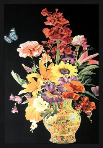 MONDiART 128/188 Flower Vase WH2002+4050bl WovenArt (103983)