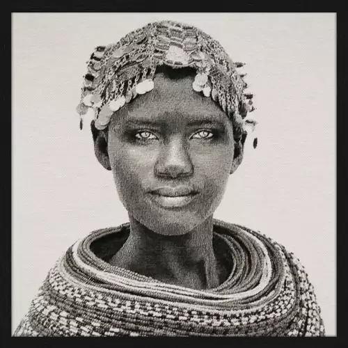 MONDiART 43/43 Samburu Girl Black/White WH2009+L4050 Black (103989)