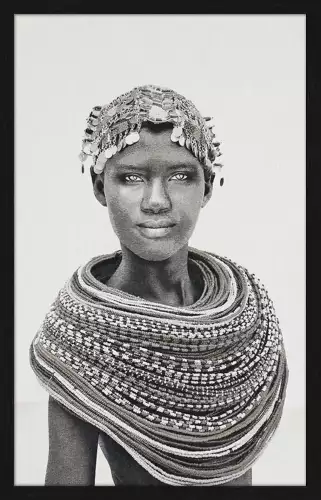 MONDiART 115/185 Samburu Girl Black/White WH2007+L4050 Black (104008)