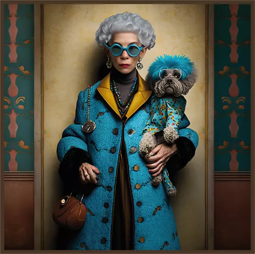 MONDiART Fashion Granny - Frame BL Brown (104720)
