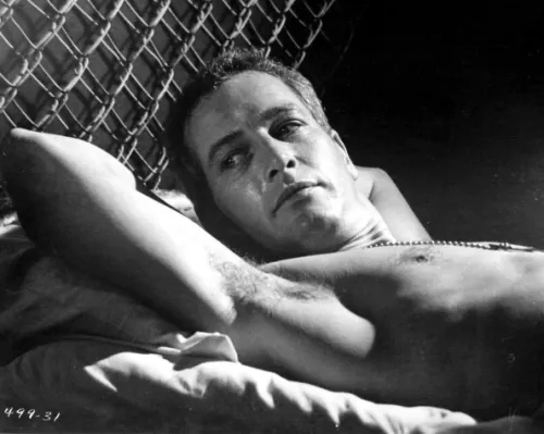 MONDiART Paul Newman in bed (105141)