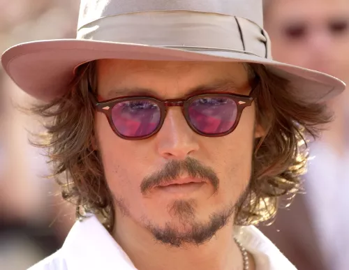 Johnny Depp with hat